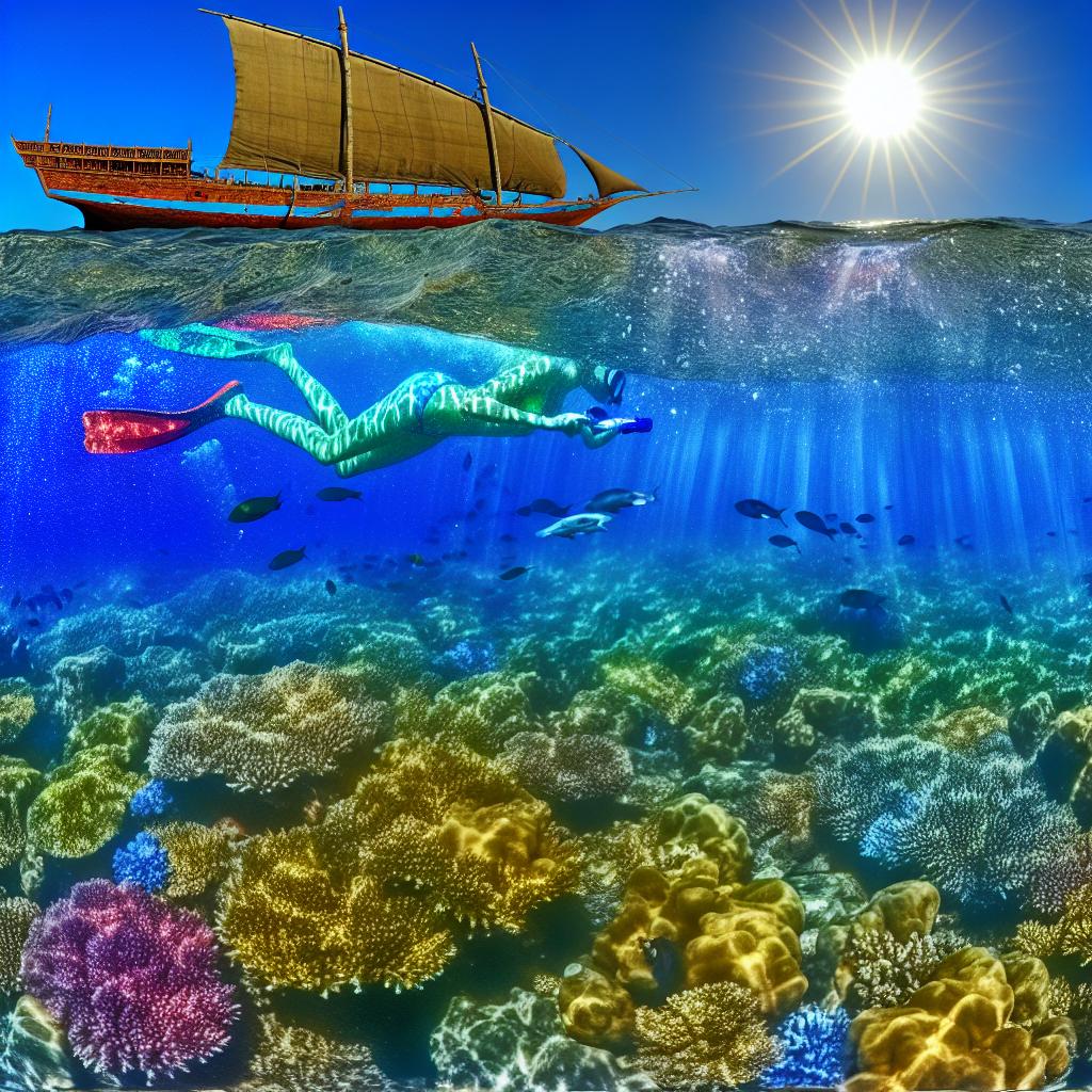 Snorkeling in the Indian Ocean