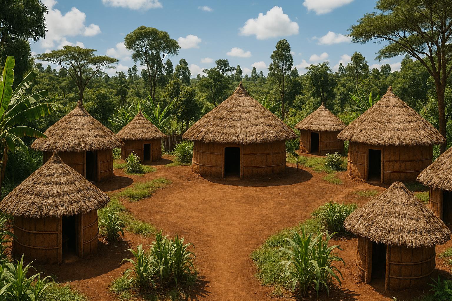 Traditional Kikuyu villages