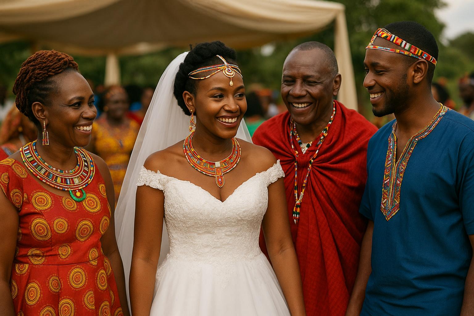 Attending a traditional Kenyan wedding
