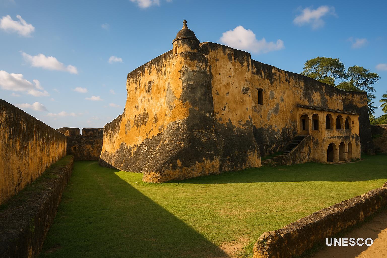 Fort Jesus in Mombasa (UNESCO site)