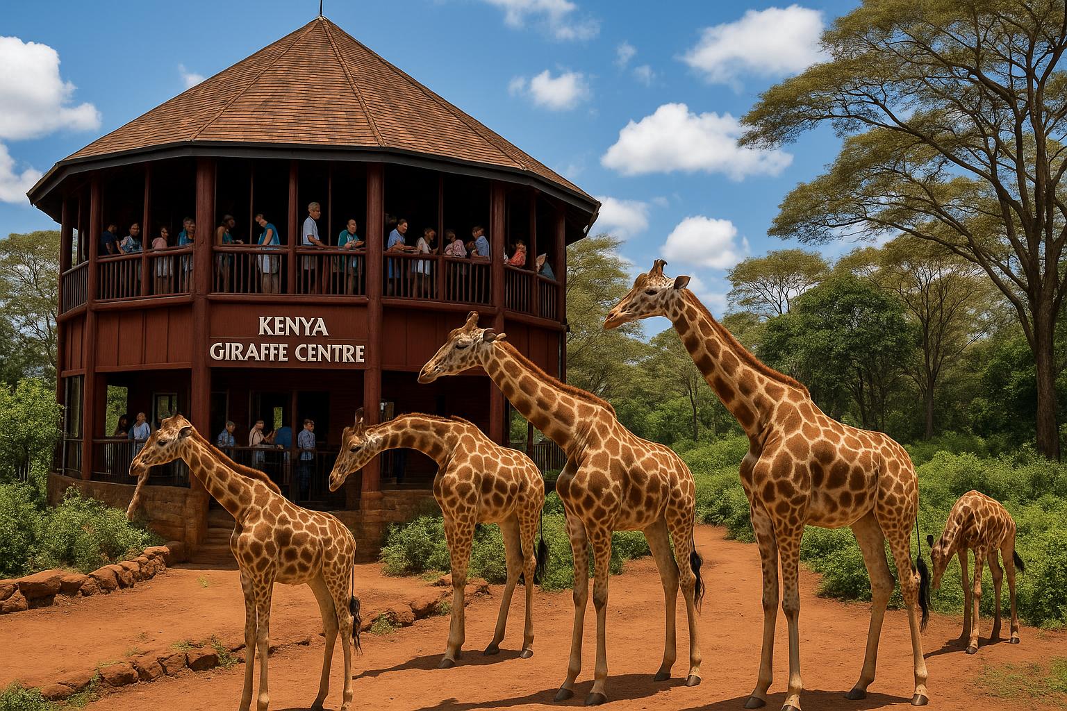 Giraffe Centre in Nairobi