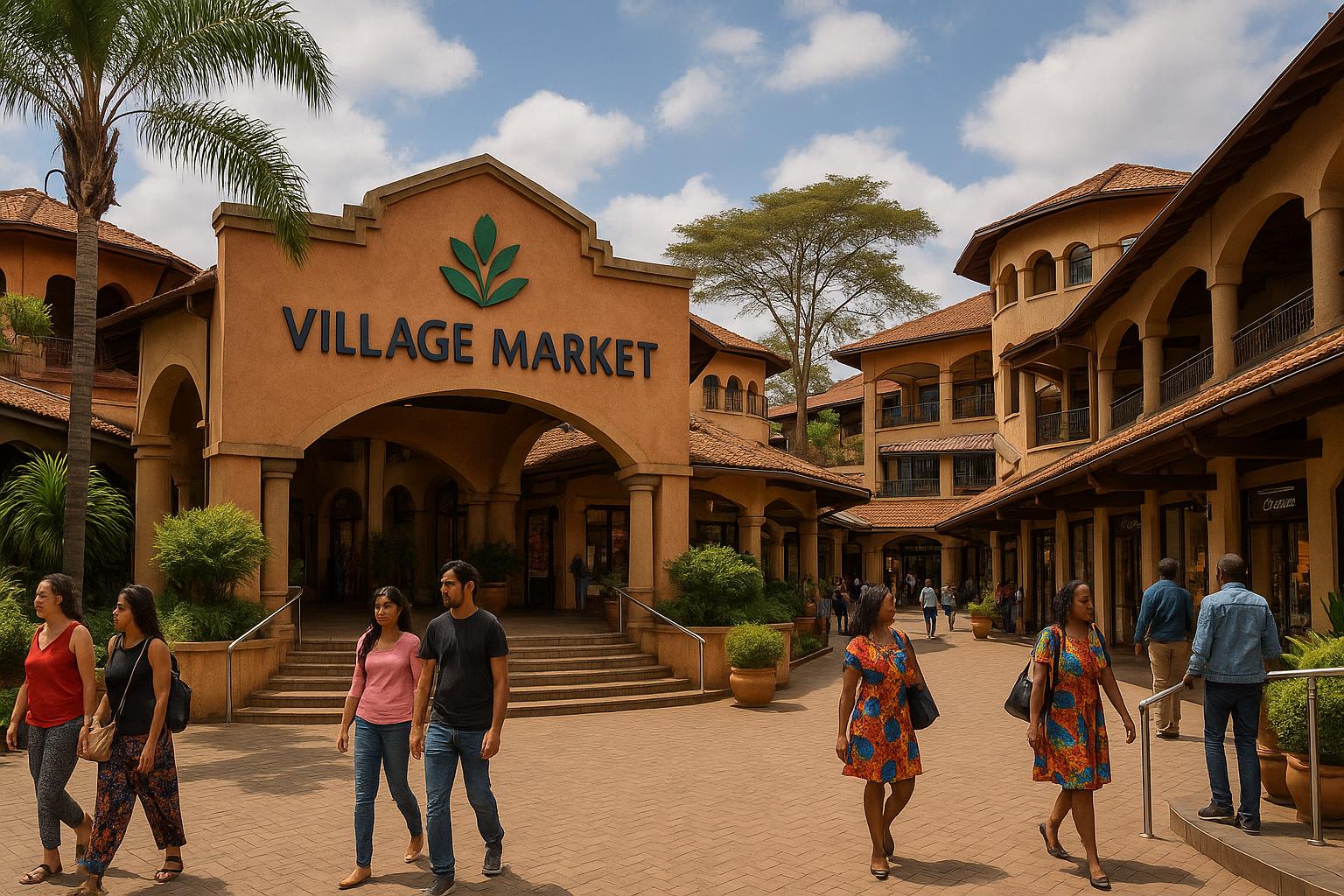 Village Market in Nairobi for shopping