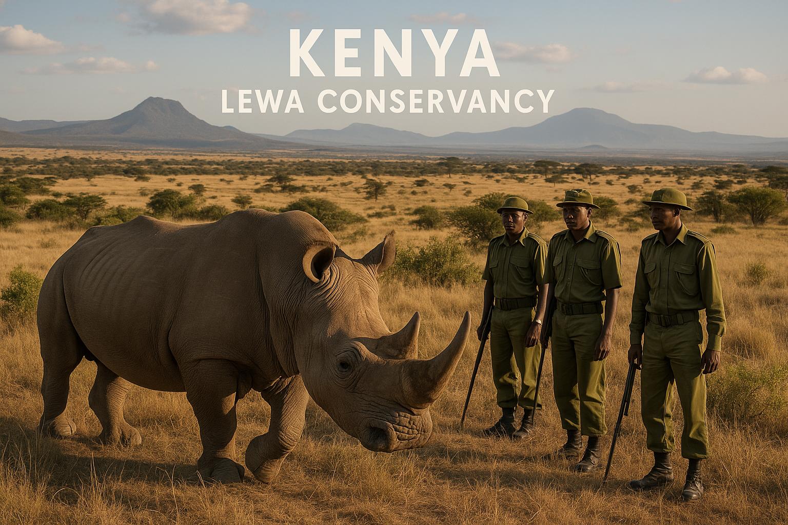 Lewa Conservancy and rhino conservation
